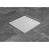 Zdjęcie Brodzik konglomeratowy kwadratowy 80×80 cm Sanswiss Livada biały W20Q08004