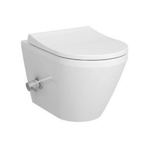 Miska WC wisząca z funkcją bidetu Vitra Integra Square biała 7041B003-721