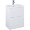 Zdjęcie Zestaw meblowy szafka z umywalką 50,6 cm Elita Kido 2D biały połysk 169100