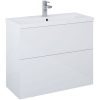 Zdjęcie Zestaw meblowy szafka z umywalką 81 cm Elita Kido 2S biały połysk 169102
