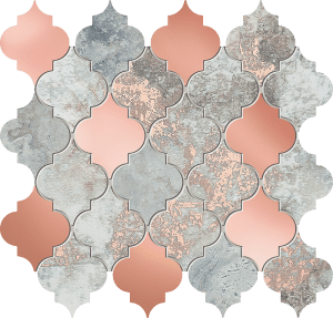Mozaika ścienna 26,4x24,6 Tubądzin Fadma MS-01-287-0264-0246-1-008