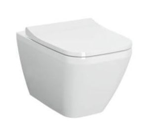 Miska WC wisząca bezrantowa Vitra Integra Square 54,5x36,5 cm biała 7082B003-0075