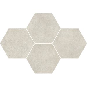Mozaika 28,3x40,8 cm Ceramica Limone Qubus White