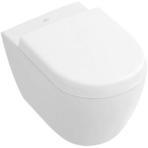 Miska WC wisząca bez kołnierza Villeroy&Bochy Subway 2.0 CeramicPlus Weiss Alpin 5606R0R1