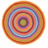 Zdjęcie Kleine Wolke Mandala – Dywan kąpielowy Multicolor 80 cm round 9105148518