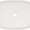 Zdjęcie Umywalka granitowa nablatowa owalna Deante Silia 55×35 cm alabaster CQS_AU6S