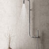 Zdjęcie Zestaw prysznicowy podtynkowy z główką prysznicową Deante Silia titanium NQS_D9XK