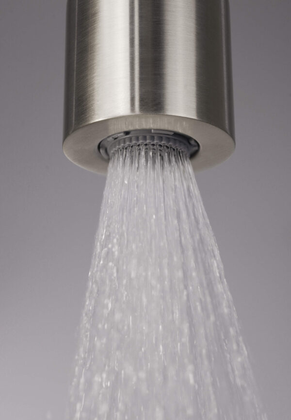 Zdjęcie Zestaw prysznicowy podtynkowy z główką prysznicową Deante Silia stal szczotkowana NQS_F9XK