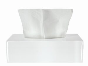Kleine Wolke Tissue – Box Pojemnik na chusteczki biały M 8044100060