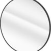 Zdjęcie Lustro wiszące w ramie – okrągłe 60×60 cm Deante Round nero ADR_N831