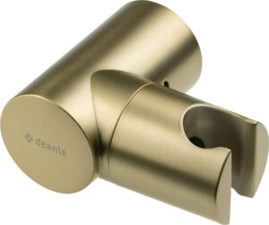 Punktowy uchwyt słuchawki prysznicowej Deante Round złoto szczotkowane ANO_R21U
