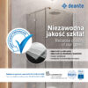 Zdjęcie Ścianka prysznicowa walk-in Deante Prizma 80×195 cm złoty KTJ_Z38P