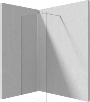 Ścianka prysznicowa walk-in Deante Prizma 80x195 cm chrom KTJ_038P