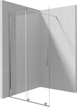 Ścianka prysznicowa walk-in – przesuwna Deante Prizma 120x195 cm chrom KTJ_032R