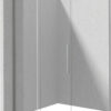 Zdjęcie Ścianka prysznicowa walk-in – przesuwna Deante Prizma 120×195 cm stal szczotkowana KTJ_F32R