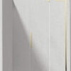 Zdjęcie Ścianka prysznicowa walk-in – przesuwna Deante Prizma 120×195 cm złoty KTJ_Z32R