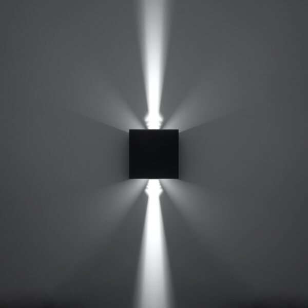 Zdjęcie Kinkiet Sollux Luca Deep Space czarny LED IP54 SL.0545