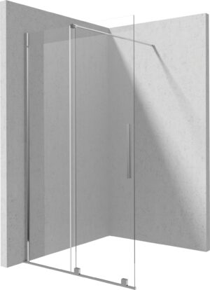 Ścianka prysznicowa walk-in – przesuwna Deante Prizma 100x195 cm chrom KTJ_030R