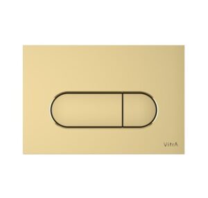 Przycisk spłukujący do WC Vitra Root R złoty szczotkowany 740-2225