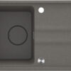 Zdjęcie Zlewozmywak granitowy 1-komorowy Deante Momi 67×44 cm antracyt metalik ZKM_T11A