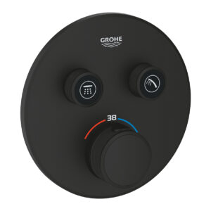GROHE Grohetherm Smartcontrol - bateria termostatyczna do obsługi dwóch wyjść wody phantom black 29507KF0