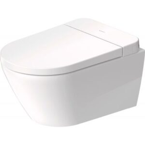 Miska WC wisząca z deską myjącą biały połysk Duravit SensoWash D-Neo Compact 654000012004300