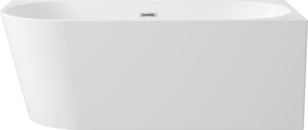 Zdjęcie Wanna wolnostojąca akrylowa narożna Deante Silia 160 cm prawa, biały KDS_016P + zagłówek do wanny KZG_N28W (1zł) !