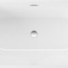 Zdjęcie Wanna wolnostojąca akrylowa Deante Silia 160 cm biały KDS_016W + zagłówek do wanny KZG_N28W (1zł) !