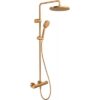 Zdjęcie Zestaw prysznicowy ścienny termostatyczna Duravit Shower System brąz szczotkowany TH4282008004