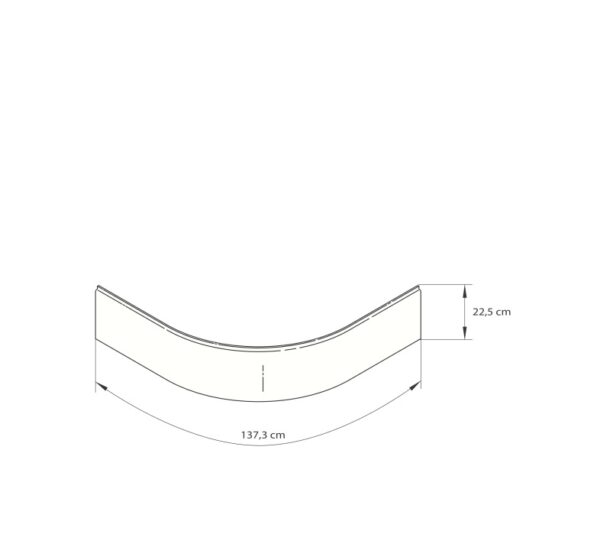 Zdjęcie Deante Plus II Osłona brodzika 80 cm KTU_032O