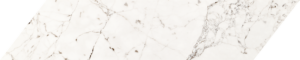 Listwa ścienna 41,7x9,8 cm Tubądzin Sophisticated White Right LS-06-370-0417-0098-1-033