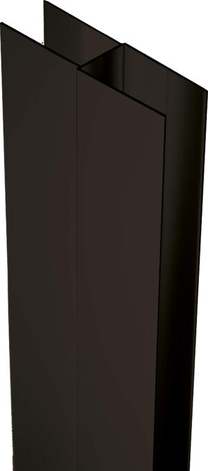Deante Profil poszerzający z elementem montażowym 200 cm czarny XKC00PN02