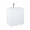 Zdjęcie Szafka łazienkowa 60 cm z 2 szufladami Roca Claudia biały mat A857794529
