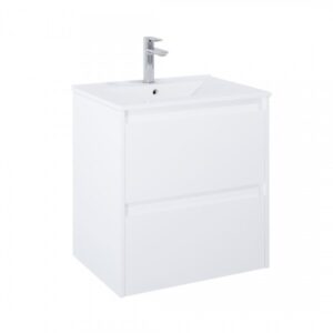 Szafka łazienkowa 60 cm z 2 szufladami Roca Claudia biały mat A857794529